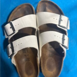 Birkenstock Kids Cream Sandals